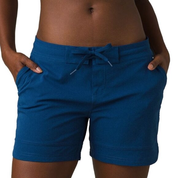 Prana Ebelie Short Blue Anchor Sm NWT W31181057 - Picture 2 of 4